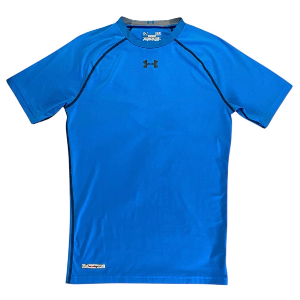 Under Armour Compression Heat‎ Gear Aqua Dri Fit Shirt Sz L